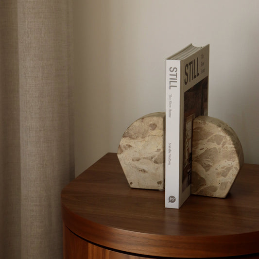 Marble Bookend Mocha