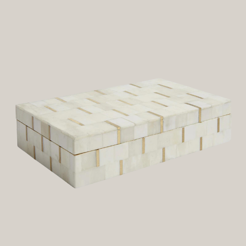 Tarak Bone & Brass Box