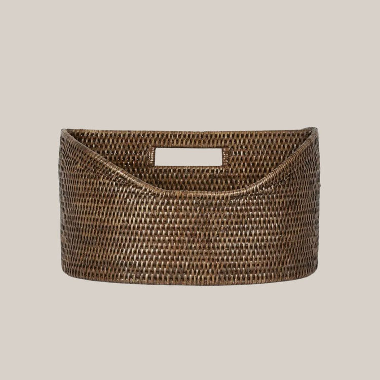Rattan Magazine Holder