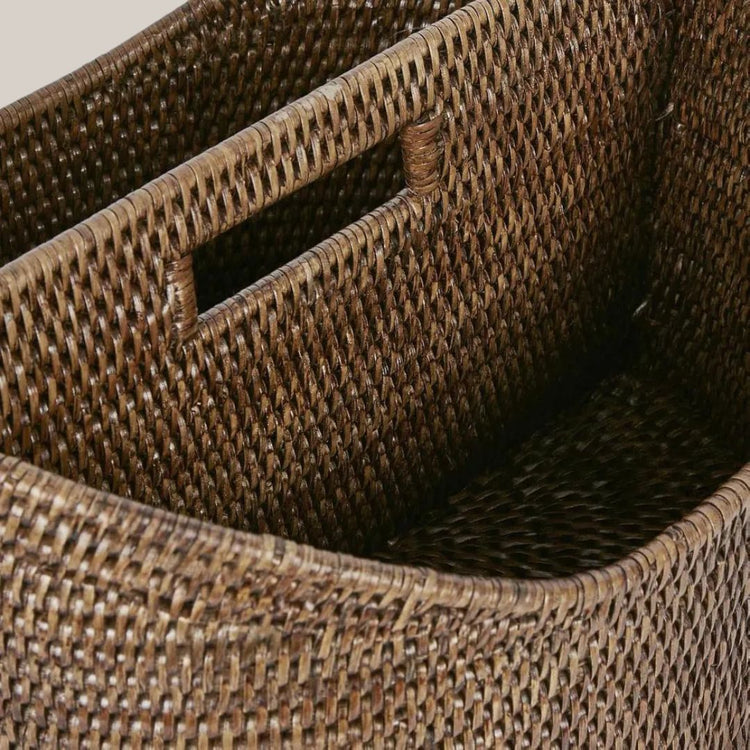 Rattan Magazine Holder