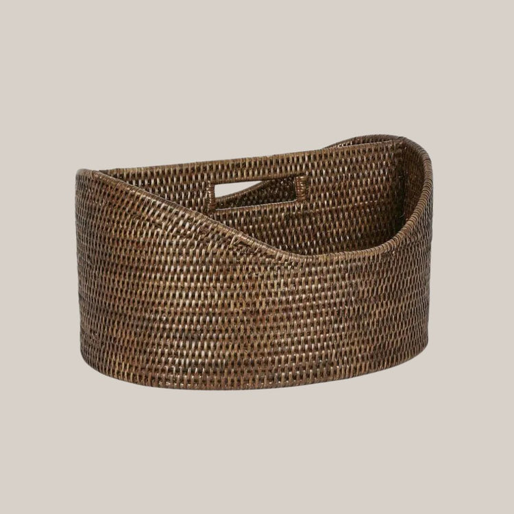 Rattan Magazine Holder